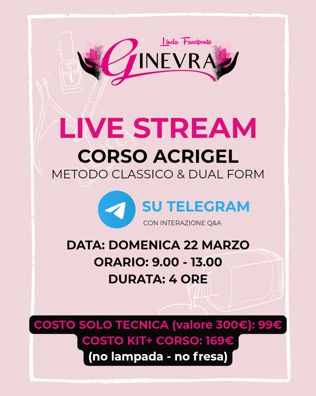 Masterclass Acrigel 22 MARZO