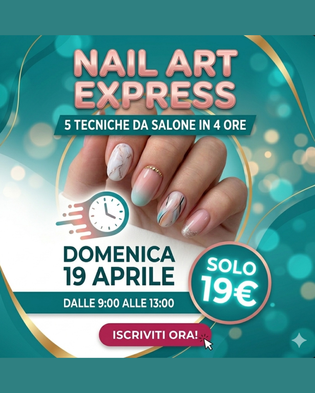 Masterclass Live: Nail Art Express