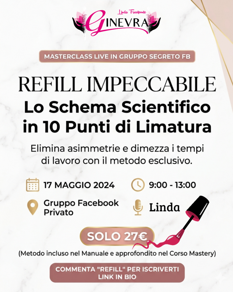 Masterclass Live: Refill Impeccabile (Lo Schema Scientifico in 10 Punti)