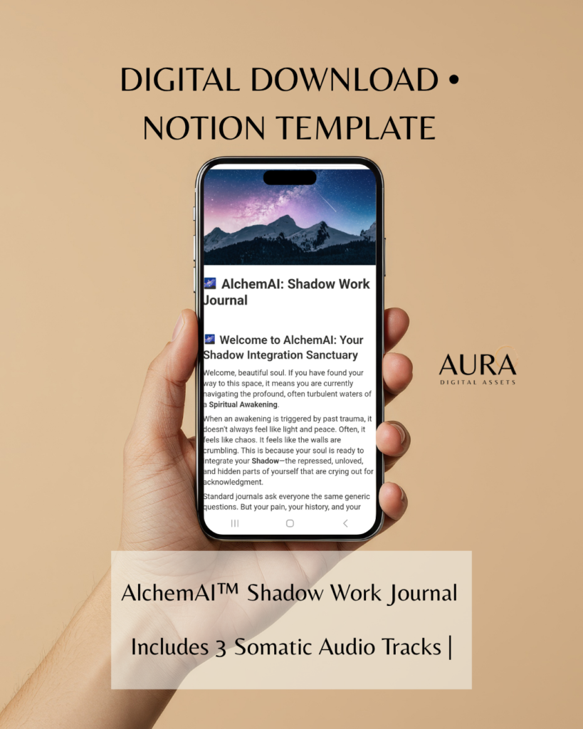 AlchemAI™: The Adaptive Shadow Work Journal & Integration Kit